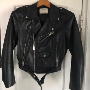 Black biker Jacket